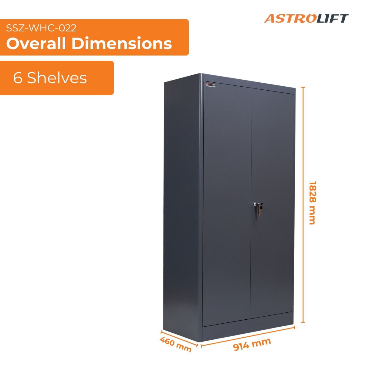 Buy Steel Storage Cabinet  in Storage / Stillage available at Astrolift NZ